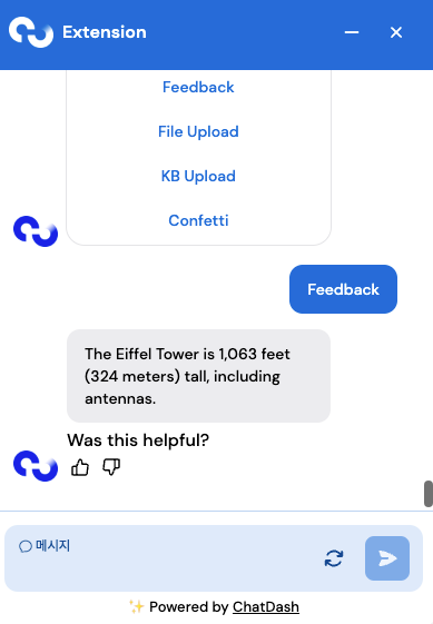 ChatDash Extensions