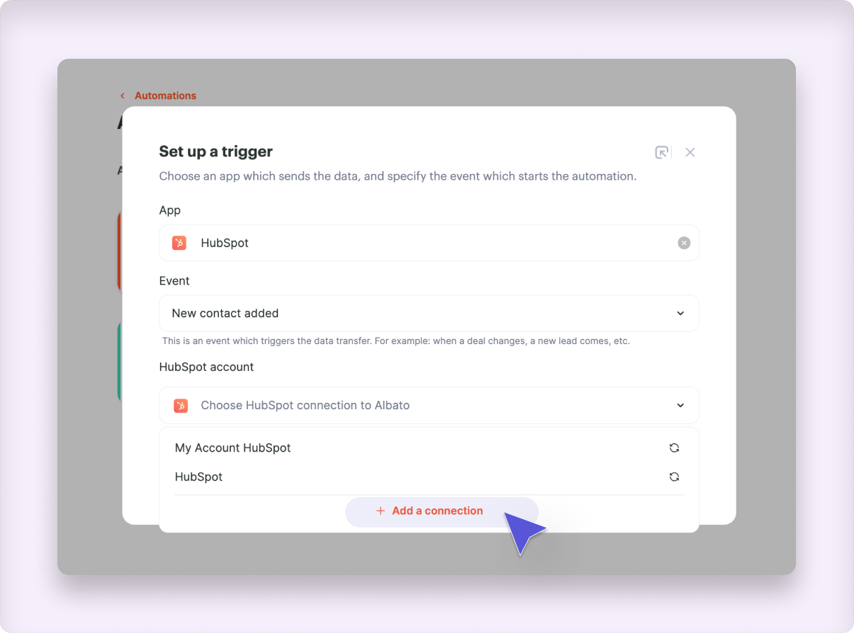 Automation Builder setup